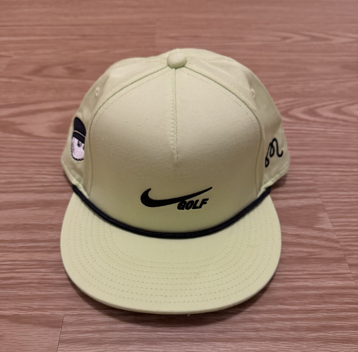 品質が Nike x eBay | Green Neon Dri-Fit 72 Retro Hat Golf Malbon メンズウェア