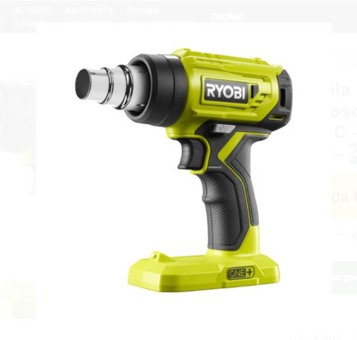 Heißluftpistole Heißluftgebläse - Ryobi - 470°C 18V - R18HG-0