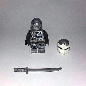 2017 LEGO NINJAGO Zane Ninja MINIFIGURE W/ Weapon New From set 70624 minifig