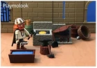 BLACKSMITH ANVIL FORGE - MEDIEVAL BLACKSMITH PARTS PLAYMOBIL NOT INCLUDED