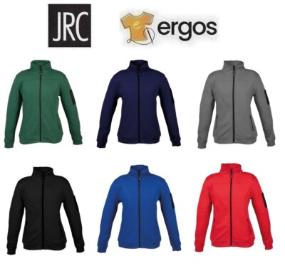 JRC Felpa GIACARTA LADY in Cotone Collo a Lupetto Zip Intera Sport