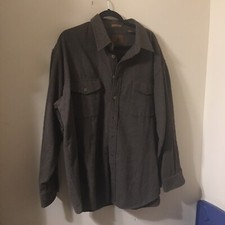 St John  s Bay Chamois Cloth Men Shirt Size XL
