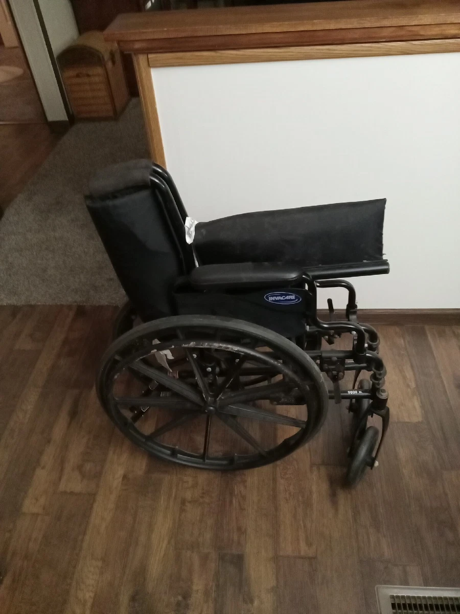 Invacare 9000 SL Wheelchair With 18 Wide Seat Full Length