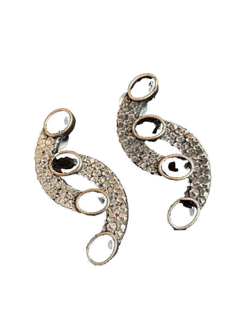 Pendientes de Moda Negro de cuerno