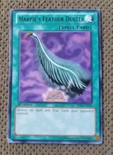 Yugioh BP01-EN035 Harpie's Feather Duster Black Rare Battle Pack LP Light Play