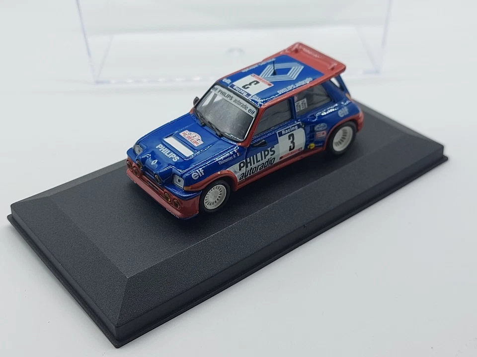 Renault 5 Maxi Turbo Tour De Course 1985 Ragnotti #3 1:43 Edicola In Teca - Immagine 2 di 3