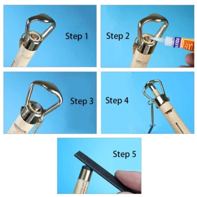 Billard Klemmzwinge Holz Klebehilfe Queue Cue Belederer Aufhänger Tool Werkzeug