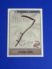 2019 Topps Allen & Ginter Johnny Kaw’s Scythe Incredibile Equipment #IE-20 (Q)
