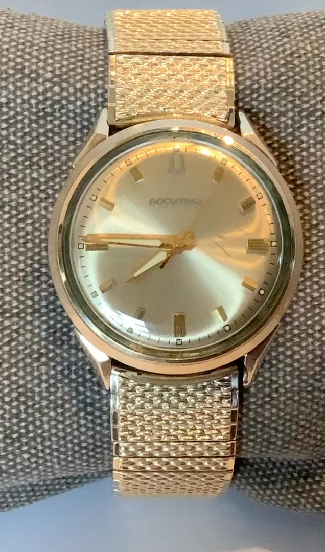 Vintage Bulova Accutron 1966 10Kt GF Cal 214 Men's Watch M6 Vintage Bulova Accutron 1966 10Kt GF Cal 214 Men's Watch M6