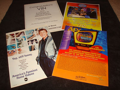 AMERICA'S FUNNIEST HOME VIDEOS Emmy 20th Year ads Tom Bergeron