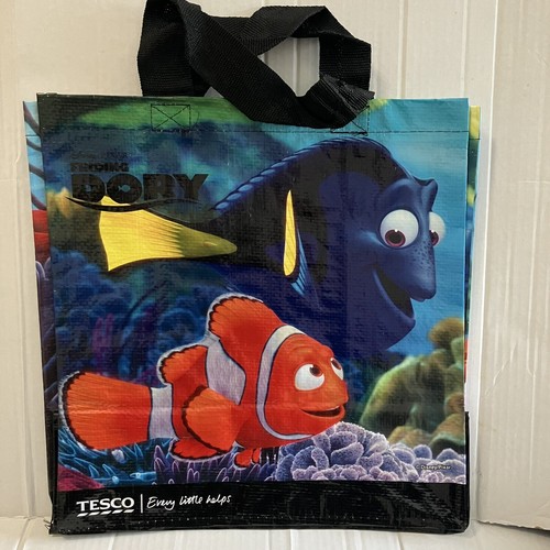 Tesco Finding Dory Tote Bag Nemo Disney Pixar Fish Coral Sea Life Eco Gift New - Picture 2 of 7