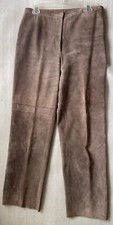 VINTAGE CO  EDDY WOMEN'S 12 DUSTY GRAY SUEDE PANTS, EUC