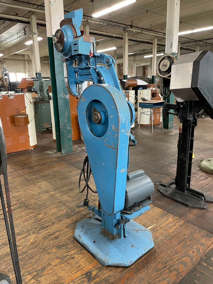 Stimpson - Pedal Operated Auto Feed Rivet Machine | eBay