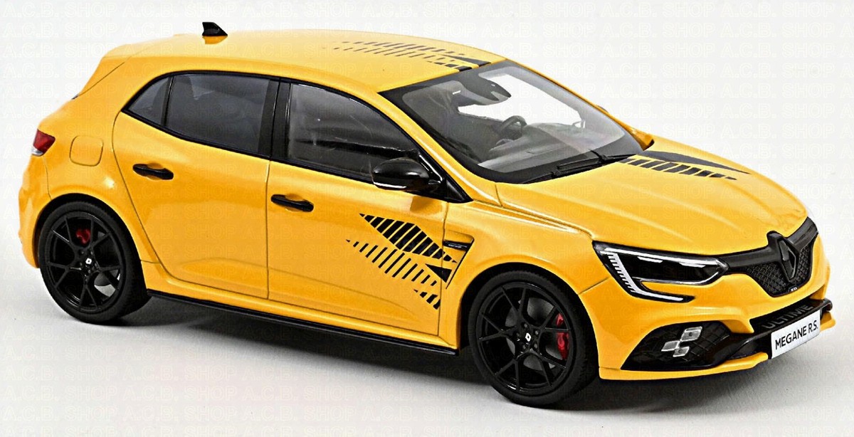 Renault Megane R.S. Ultime 2023 Siriusgelb yellow 1:18 Norev