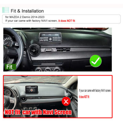 CARPLAY ANDROID 13 FOR 2007-2013 Mazda 2 GPS CAR STEREO RADIO WIFI FM