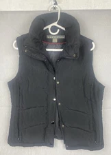 Kenneth Cole Reaction Vest Large Full Zip Down Puffer Jacket Black