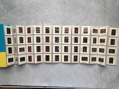 Vatican 1 + Vatican 2 Vintage Souvenir 60 Color Slides on Kodak