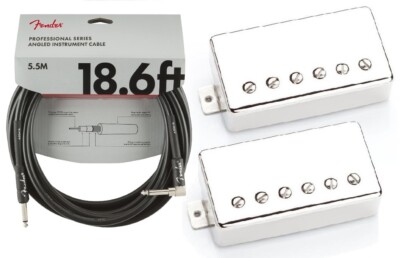 Seymour Duncan SH-4 JB & SH-2 Jazz Hot Rodded Humbucker Nickel Set ( FENDER 18 )