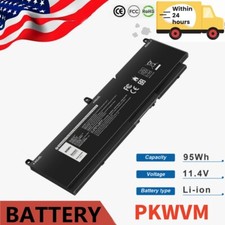 95Wh PKWVM Battery For Dell Precision 7550 7560 7750 7760 0447VR 068N03 453-BBCQ