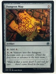 Dungeon Map 242/281 Adventures in the Forgotten Realms