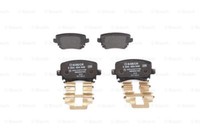 Bosch 0 986 494 649 Bremsbelagsatz, Scheibenbremse Hinterachse FÜR Audi Seat SKO