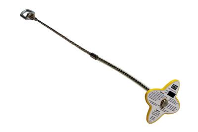3M  DBI-SALA  Drop-Thru Anchor 2104817, Silver, 1 EA