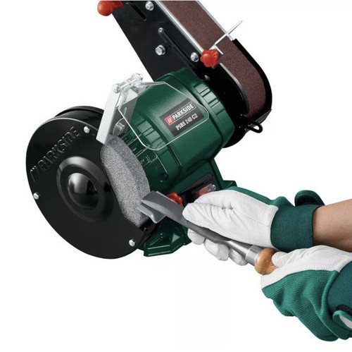 Parkside Bench Grinder with Belt Sander 