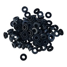 Lot 100 Rubber Wheel Cylinder Rings 3/4 A2120...