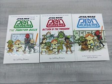 Lot Of 3 Star Wars Jedi Academy Books. 