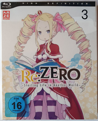 Re:ZERO - Starting Life in Another World 3 EP 11-15 - Blu-ray; NEU; OVP