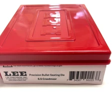 Lee 92223 6.5 Creedmoor Micrometer Precision Bullet Seating Die with 4 die case