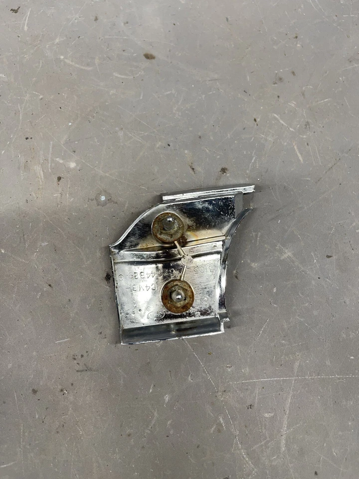 1963-1964 Mercury Marauder tablero radio bisel moldura Montclair Monterey OEM Foto 4 de 4