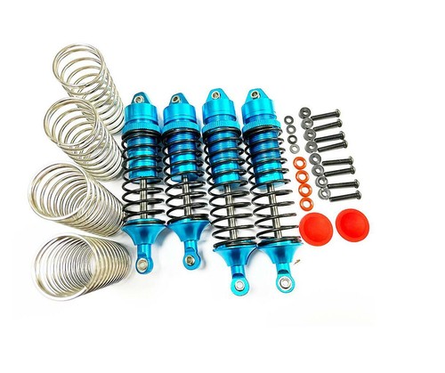 Aluminum metal Upgrade part Kit Fit For TRAXXAS SLASH 4x4 1/10 RC Car Truck Blue - Picture 61 of 66