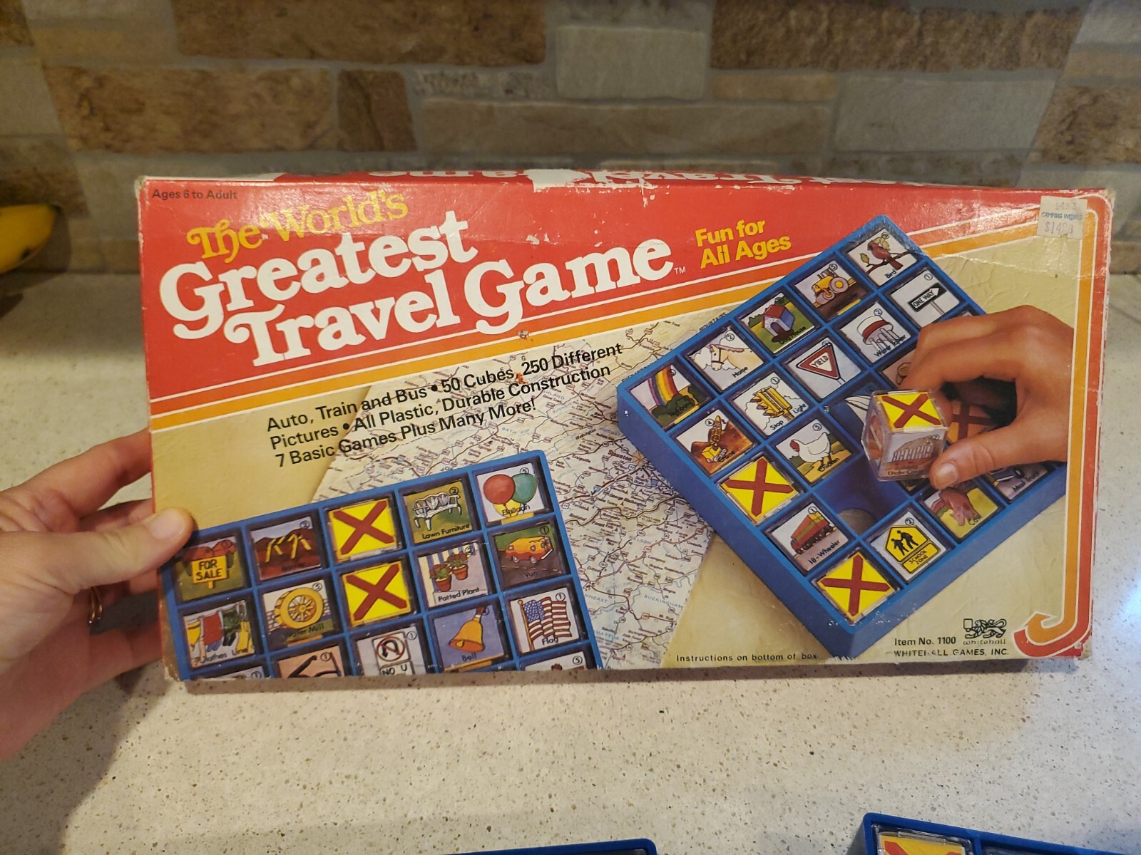 Vintage 1985 The World's Greatest Travel Game Board Game COMPLETE Travel Bingo eBay