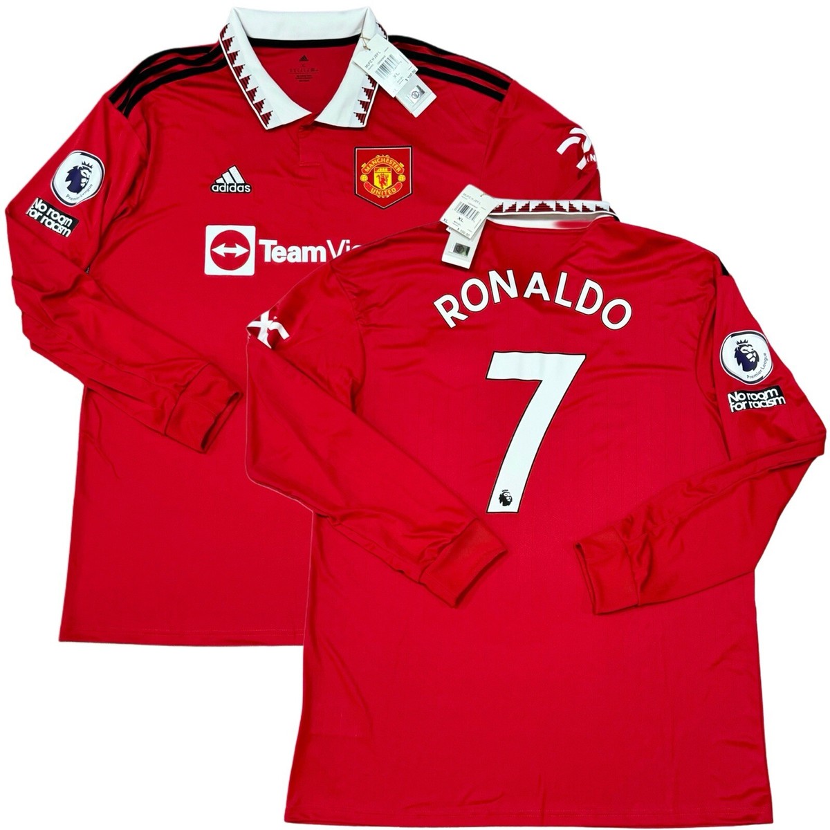 ウェア adidas Manchester United Ronaldo 7 XL 2022/23 Manchester United Home Jersey #7 Ronaldo XL adidas