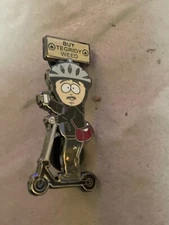 Scooter Randy Marsh tegridy farms enamel hat pin south park lapel dab heady 420