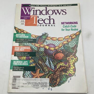 Windows Tech Journal 1993 Databases, Integra VDB, Phase3, WinWidgets, Q+E, MAPI