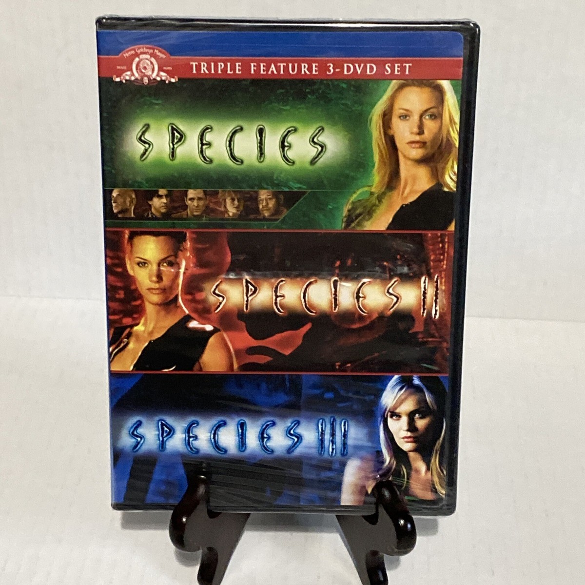 Triple Feature 3 DvD Set 2009 MGM Species, SpeciesII