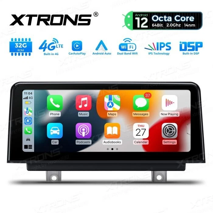 AUTORADIO ANDROID 12 STEREO AUTO BMW SERIE 1 2 F20 F21 F23 2011-2016 NBT SYSTEM - Immagine 3 di 4