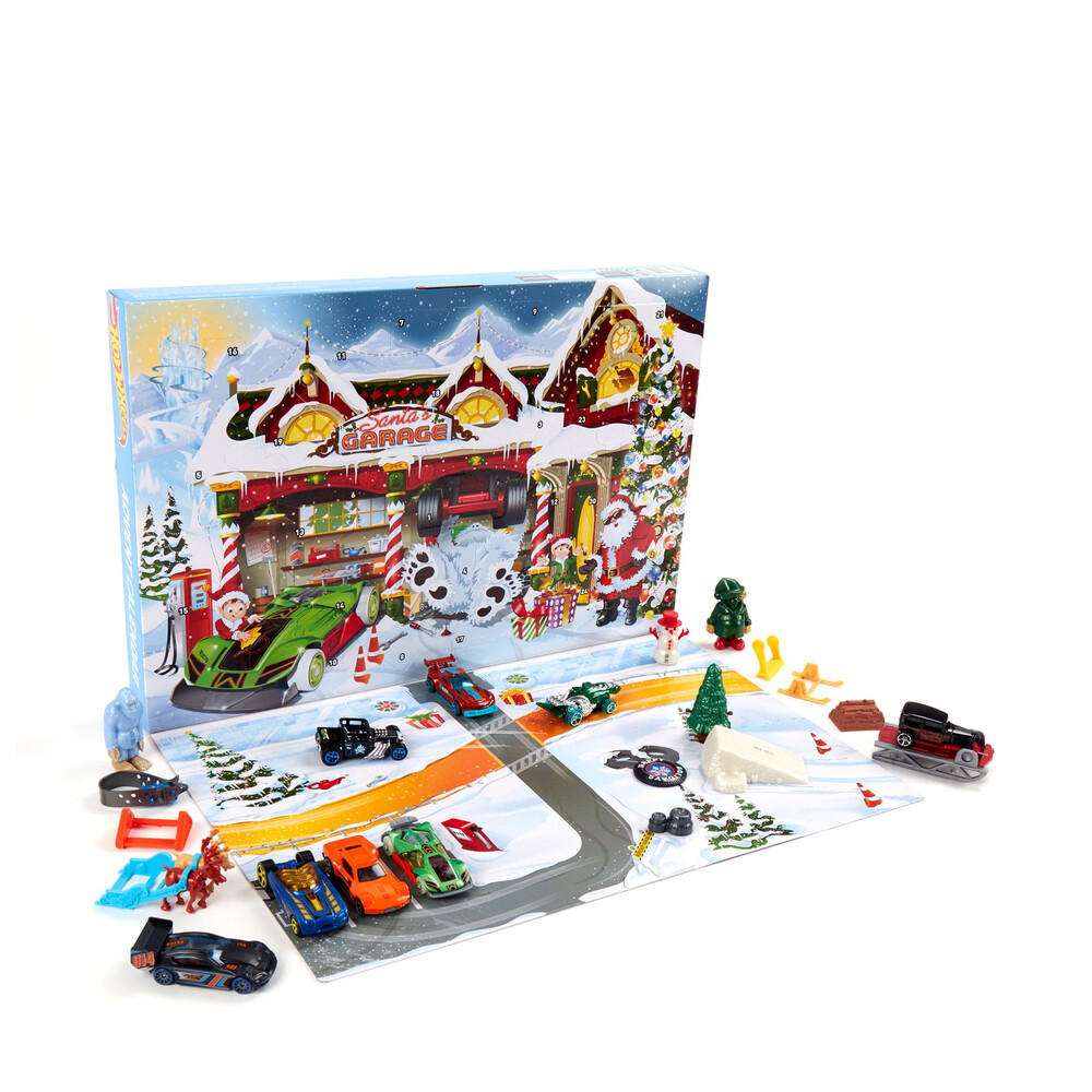 mattel-hot-wheels-calendar-advent-calendar-with-8-cars-ebay