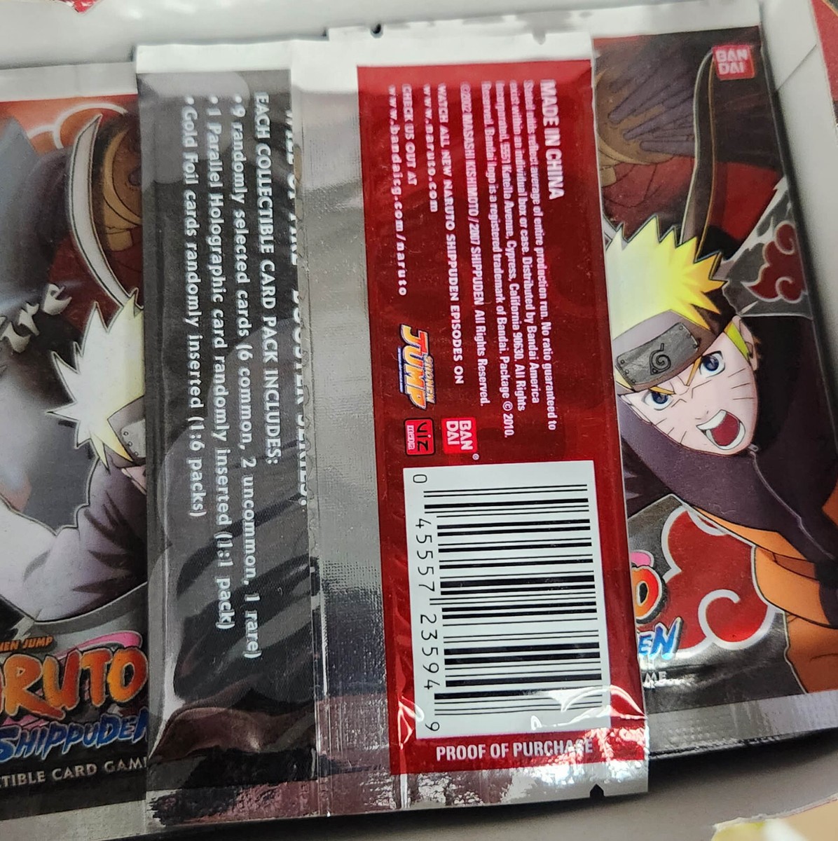naruto will of fire booster box Konoha Shid (2nd Edition) Naruto CCG Will of Fire