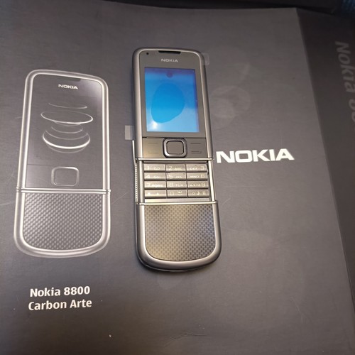 LUXURY RARE NEW Nokia 8800 Carbon Arte 8800e Gray Parts FULL Housing Cover Cases