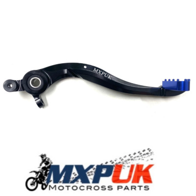 KTM350EXC TPI 2019 REAR BRAKE LEVER BLUE TIP MXPUK BILLET ALUMINIUM 350  (216)