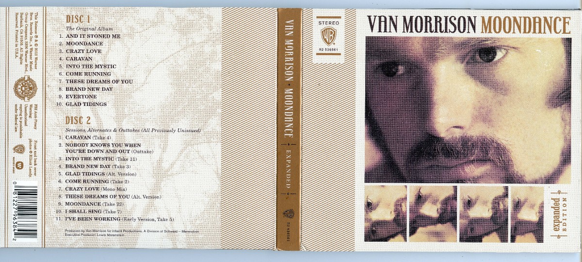 Van Morrison - Moondance, Expanded Edition 2 CD digipak set