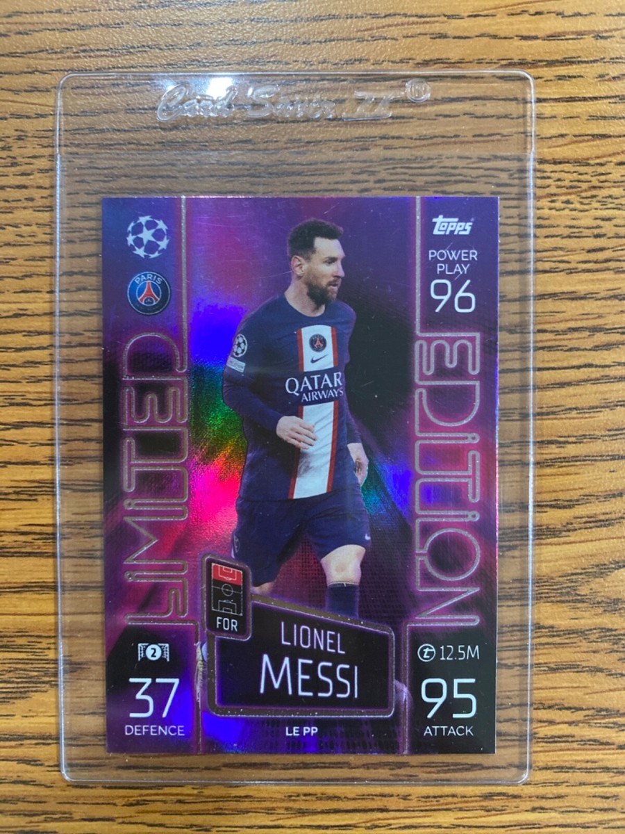 2022-23 Topps Match Attax LIMITED EDITION Purple Power Neon Lionel
