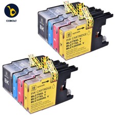 8 INK CARTRIDGE LC1280 Fits For Brother MFC-J5910DW J6510DW J6710D
