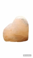 Himalayan Pink Salt Heart Shaped Block/Paperweight/Decor