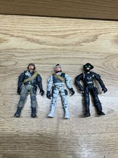 2003 Lanard The Corps Lot Of 3 Gi Joe Soldiers