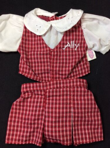 PLAYMATES AMAZING ALLY INTERACTIVE Baby DOLL School Girl Plaid clothes outfit - Picture 1 of 4
