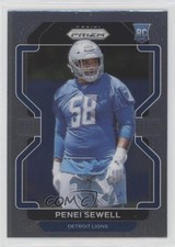 2021 Panini Prizm Rookie Penei Sewell #429 14t3